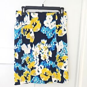 Lysse New York Floral Print Skirt Size Medium